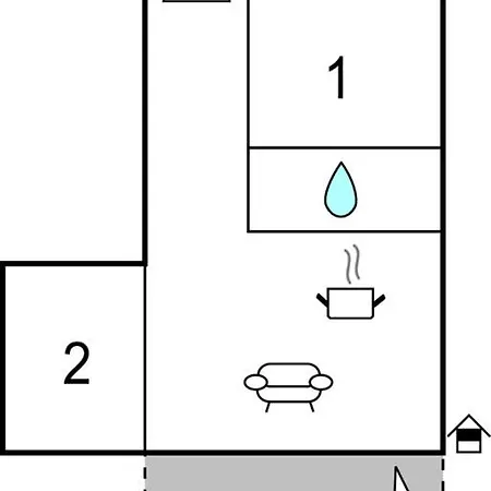 2 Bedroom Lovely In Lägenhet Rovanjska