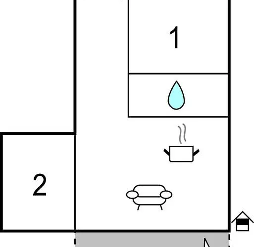 2 Bedroom Lovely In Lägenhet Rovanjska